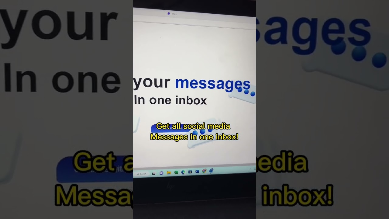 Get all your messages in one inbox! 