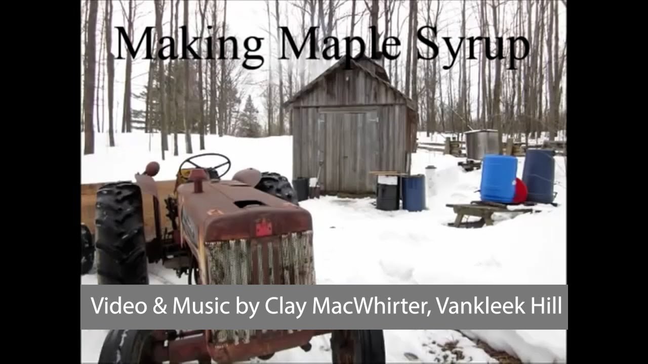 Making Maple Syrup - YouTube