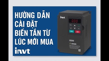 Hướng Dẫn Cài Đặt Biến Tần Bơm INVT 22kW GD20 3 Pha 380V | Thiết Lập Nhanh Từ Lúc Mới Mua