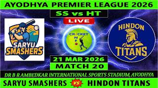 Hindon Titans vs Saryu Smashers | HT vs SS | 20th Match of Ayodhya Premier League 2026 | SS vs HT screenshot 4