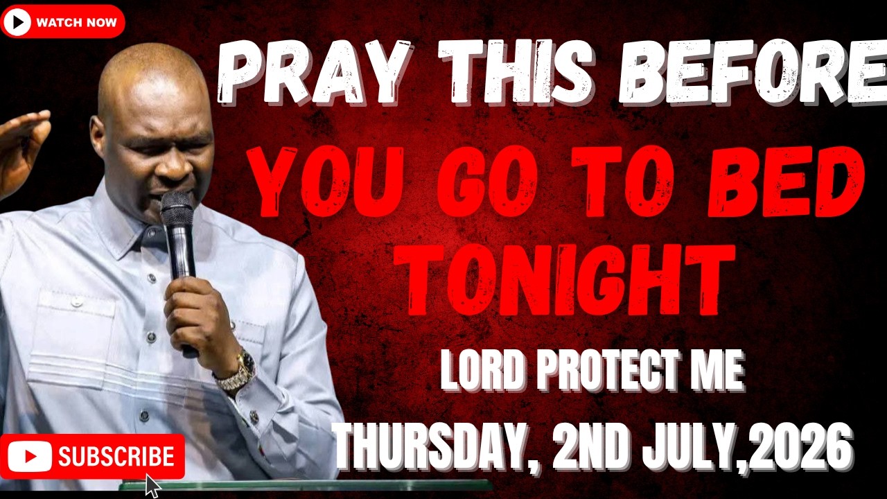 ⁣2ND JULY 2026: END YOUR DAY WITH POWERFUL LATE-NIGHT PRAYERS BY APOSTLE JOSHUA SELMAN