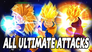 Dragon Ball Z: Budokai Tenkaichi 3 HD All Ultimate Attacks [Real 1080p 60Fps]