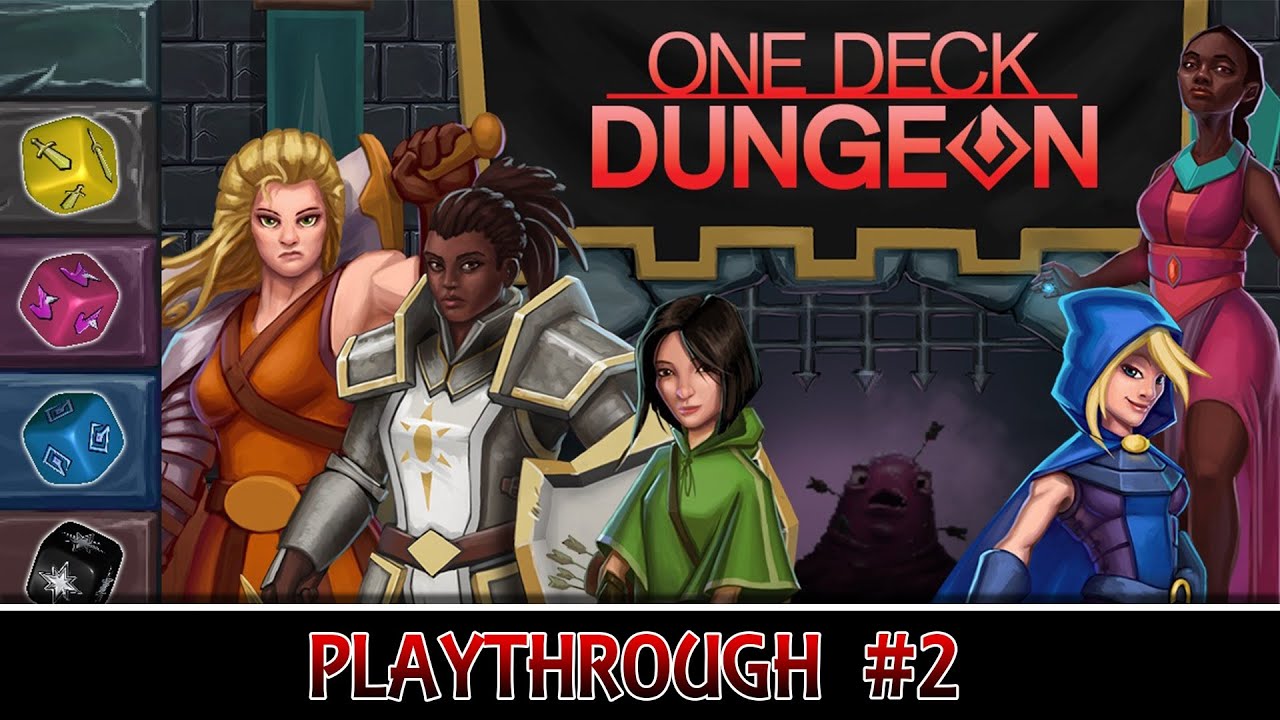 One Deck Dungeon - Playthrough #2 - Can We Get Sweet Revenge?
