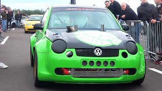 1000HP VW Lupo AWD - Audi RS4 Engine SWAP ACCELERATION SOUND