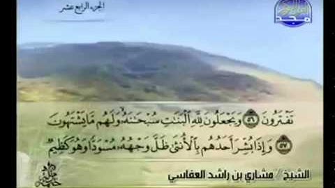 الجزء الرابع عشر (14) من القرآن الكريم بصوت الشيخ مشاري راشد العفاسي