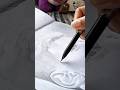drawing hair of this drawing 🖋️#art #shortvideo