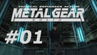 Metal Gear Solid Lets Play Gameplay Walkthrough [MGS] Part 1