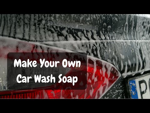 How to Make Your Own Car Wash Soap