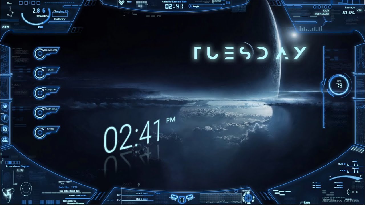 rainmeter windows 10