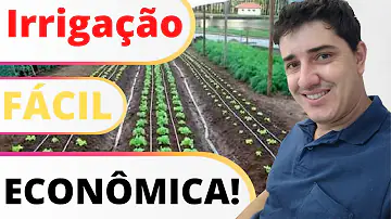 Como montar um sistema de irrigação de jardim?