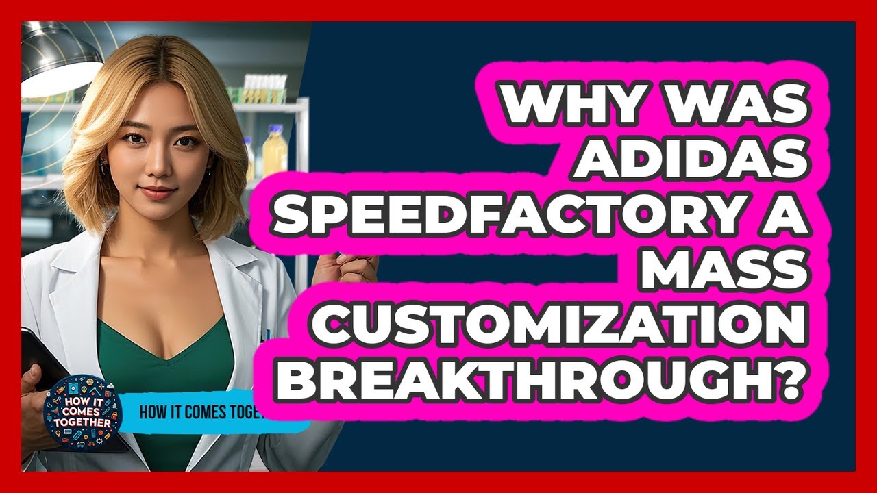 Why Was Adidas Speedfactory A Mass Customization Breakthrough? - How It Comes Together