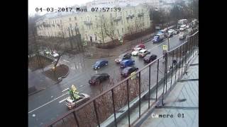 Авария в Красном Селе 03.04.17