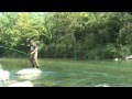 Рыбалка  на реке в Италии