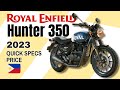 Royal Enfield Hunter 350  Quick Specs  Price  2023 Philippines