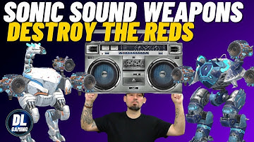 War Robots SONIC sound weapons,  havoc scorpion,  havoc scatter ravana mkII WR gameplay