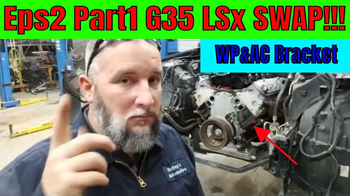 Episode 2 Part 1 Budget Build G35 LS swap Gen IV 4.8 CX Racing oil pan mounts 4.8 5.3 turbo