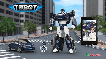 TOBOT A Transformation! Activate the Light-mode with Tophone! [TOBOT A TVC]