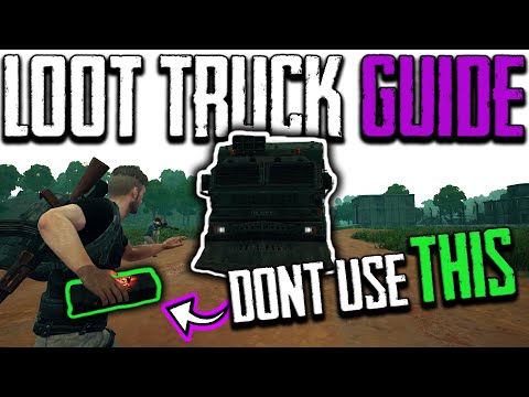 PUBG LOOT TRUCK GUIDE : HOW TO DESTROY | SEASON 8 NEW SANHOK | PC PS4 XBOX