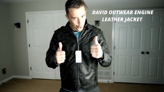 David Outwear Engine Leather Jacket 