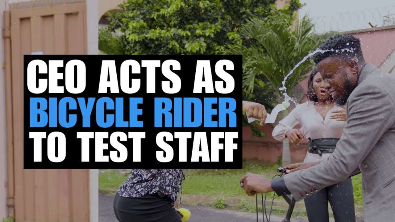 Ceo Acts As Bicycle Rider To Test Staff | Moci Studios