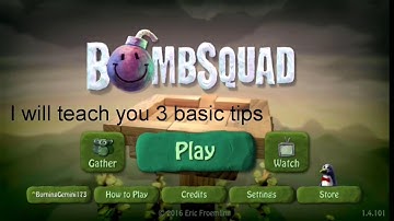 3 basic tips for bomb squad