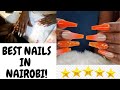 I Went To The Best Rated Nail Salon In My City Nairobi Kenya