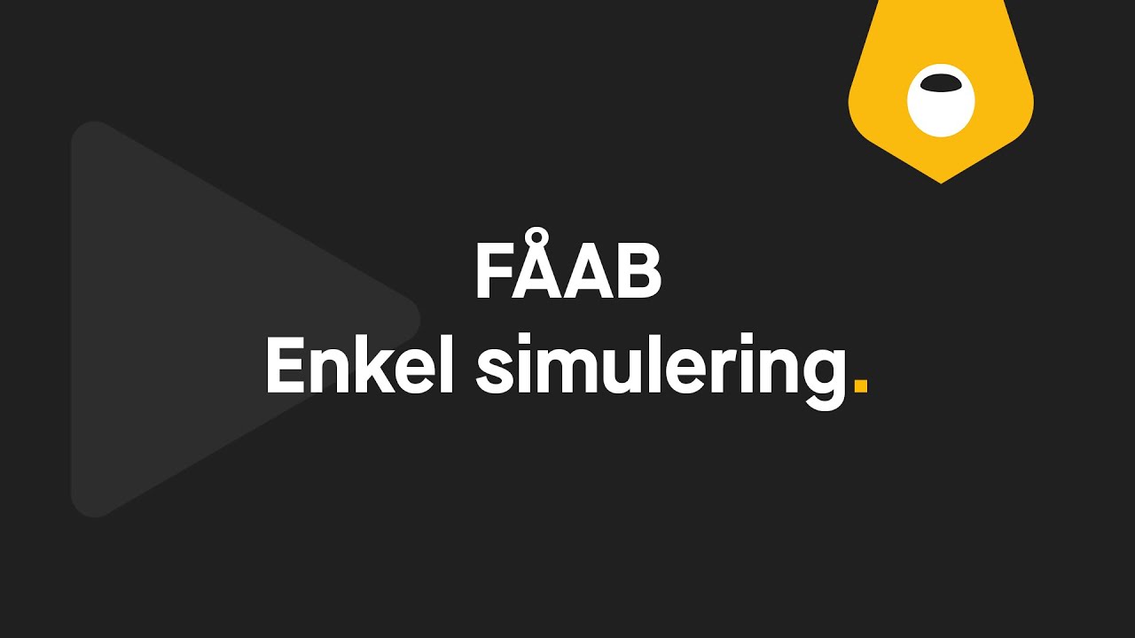 FÅAB – Enkel simulering - YouTube