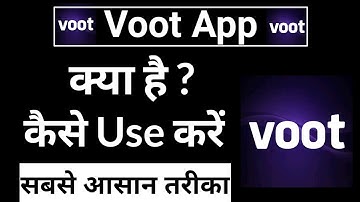 voot App kya hai kaise use Kare !! how to use voot app !! voot app ko apne phone mein Kaise chalaye