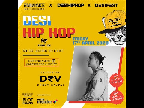 D₹V #LiveOnDHH | Desi Hip Hop #TuneIn Festival LIVE on Instagram