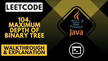 LeetCode 104. Maximum Depth of Binary Tree (Java)