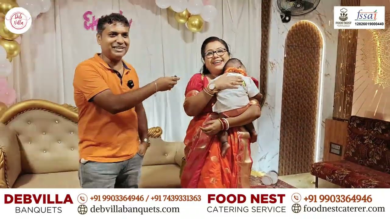 Testimonial | Customer Feedback | ⭐️⭐️⭐️⭐️⭐️ | Debvilla Banquets | Annaprashan Venue | Sinthi