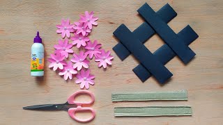 DIY / Unique Wall Hanging Craft | Best Out Of Waste Cardboard and Papers | Home Decoration ideas