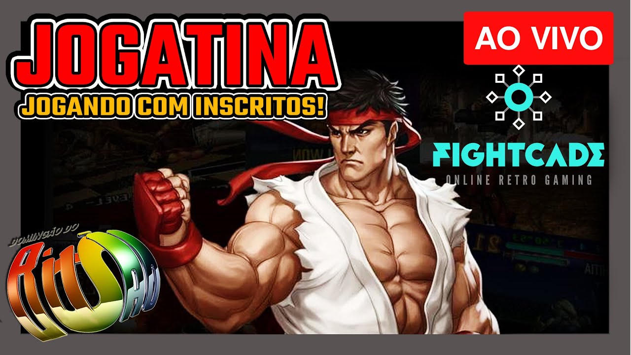 DOMINGÃO DO BITSÃO -  FIGHTCADE - JOGANDO COM INSCRITOS!  