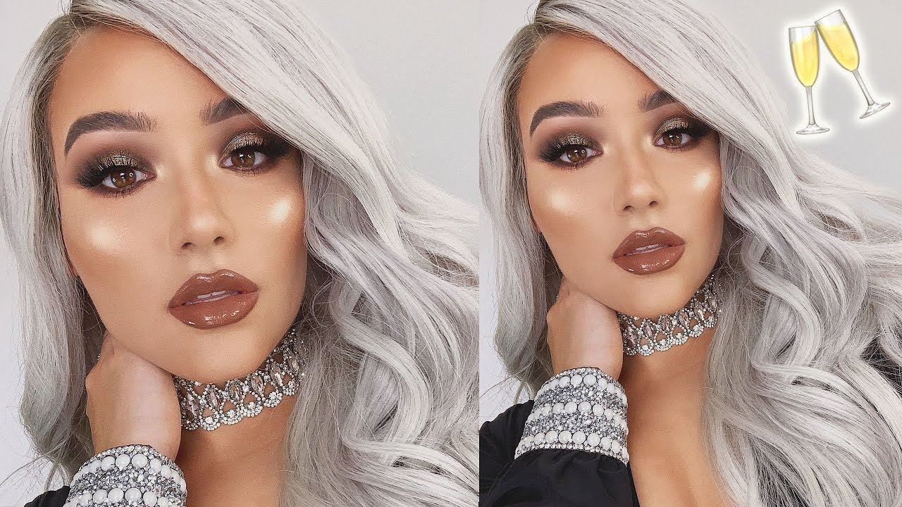 NEW YEAR, NEW B*TCH TUTORIAL FOR NYE | 5 DAYS OF GLAM | AMANDA ENSING