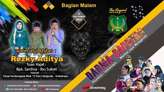 LIVE SANDIWARA ' DARMA SAPUTRA ' Bpk. Sardina-ibu Sukati KERTANEGARA-HARGEULIS-IM 11/09/2023 (MALAM)