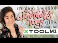 Creating BEAUTIFUL Mother&#39;s Day gifts using the XTOOL M1 | Mother’s Day projects your mom will love!