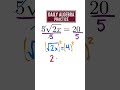 Daily Algebra Practice #maths