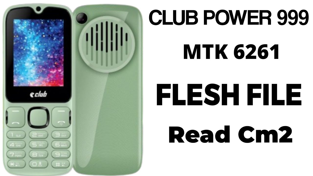 Club POWER 999 MTK 6261 FLESH READ CM2 TOOL