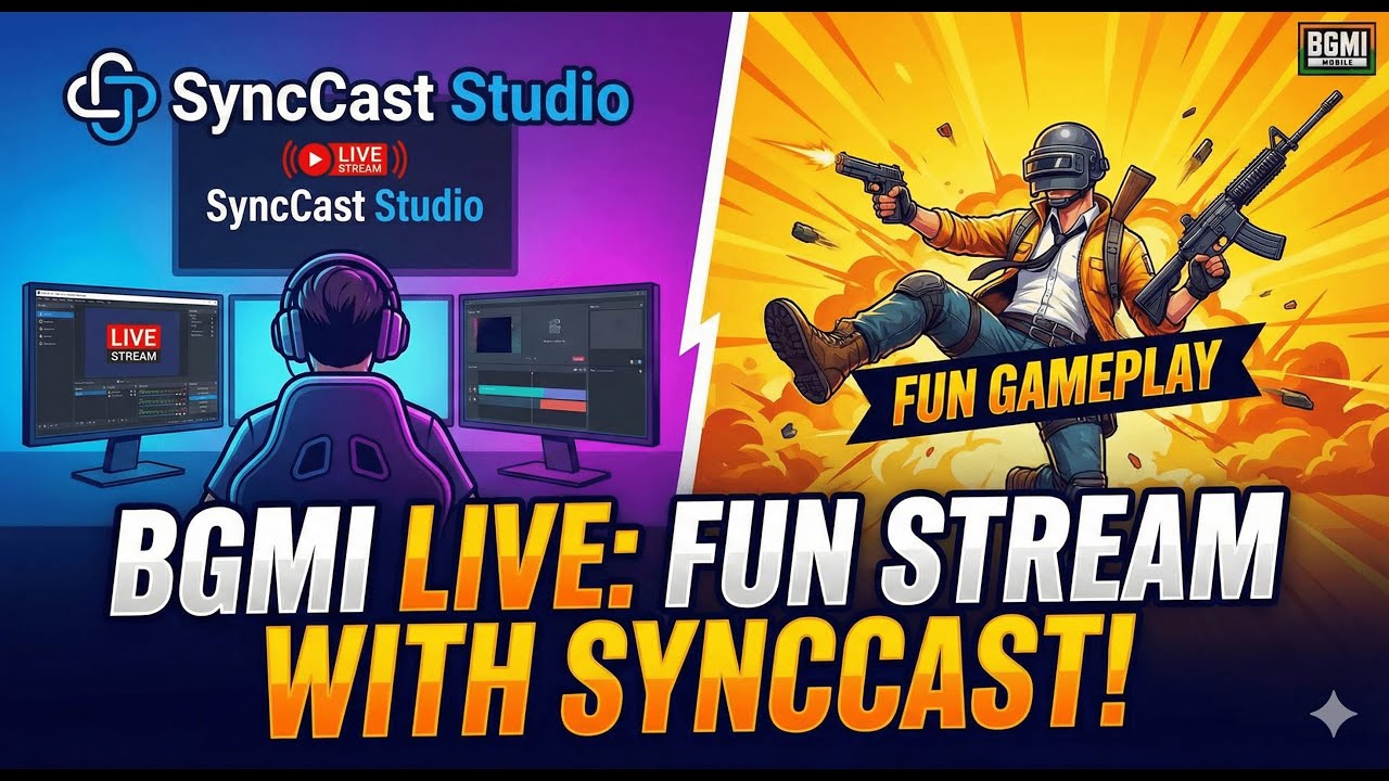 Zero Skills, High Quality Stream 💀 | SyncCast 2K Test