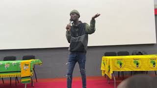 Sasco Conference Comedian Opens The Night 🎤🎤#Studenttv #Sasco #Election #Politics