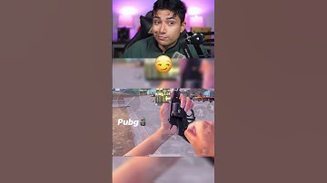 Thumbnail of PUBG 💀 vs Free Fire 😴 #pubgmobile #bgmi #shorts
