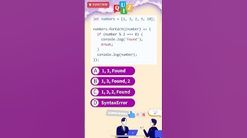 🧑‍💻JavaScript Quiz #47 : The forEach Loop Surprise! 🤯 #shorts #codeprep