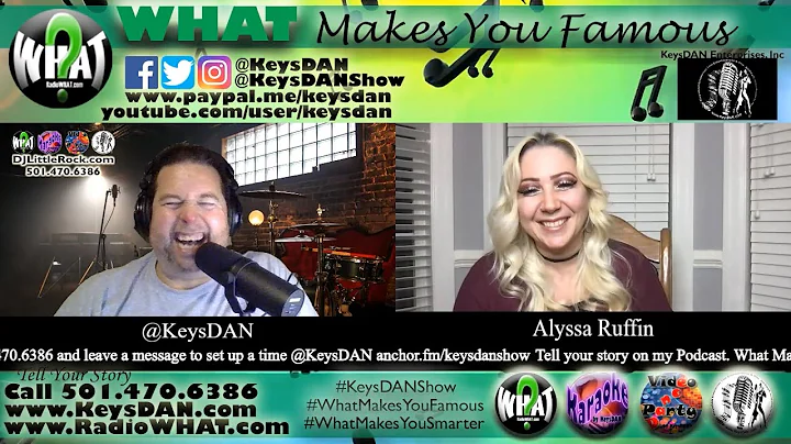 Alyssa Ruffin What Makes You Famous #PODCAST #WhatMakesYouFam...  @KeysDAN