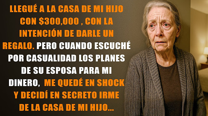 Me fui en secreto de la casa de mi hijo después de enterarme del cruel plan de su esposa. Ella querí
