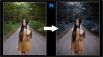 Channel Mixer Colour Grading cinematic Effects | Photoshop cc 2021 | Editing Tutorial | Motion.in
