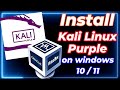 NEW! Install Kali Linux Purple on VirtualBox  💻💻💻