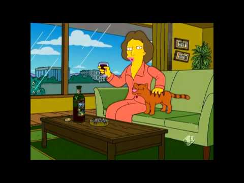 I Simpson- Storia della Gattara