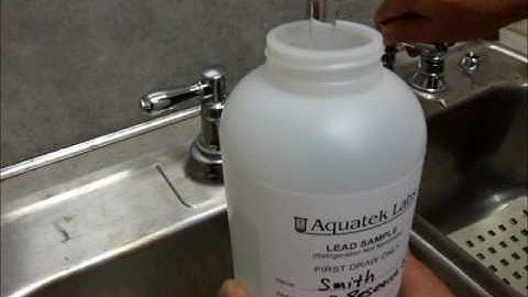 Aquatek Labs First Draw Lead Collection Procedure