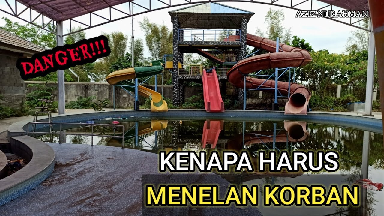 SI BOCAH YANG TENGGELAM DI SINI? MISTERI WAHANA AIR PERENGGUT NYAWA || MAJALENGKA