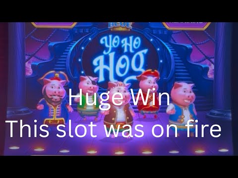 Yo Ho Hog. MGM Northfield Slots. Two wins.